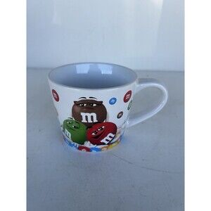 2017 M&M’s Characters Ceramic Coffee Mug Mars Candy Advertising 16 oz